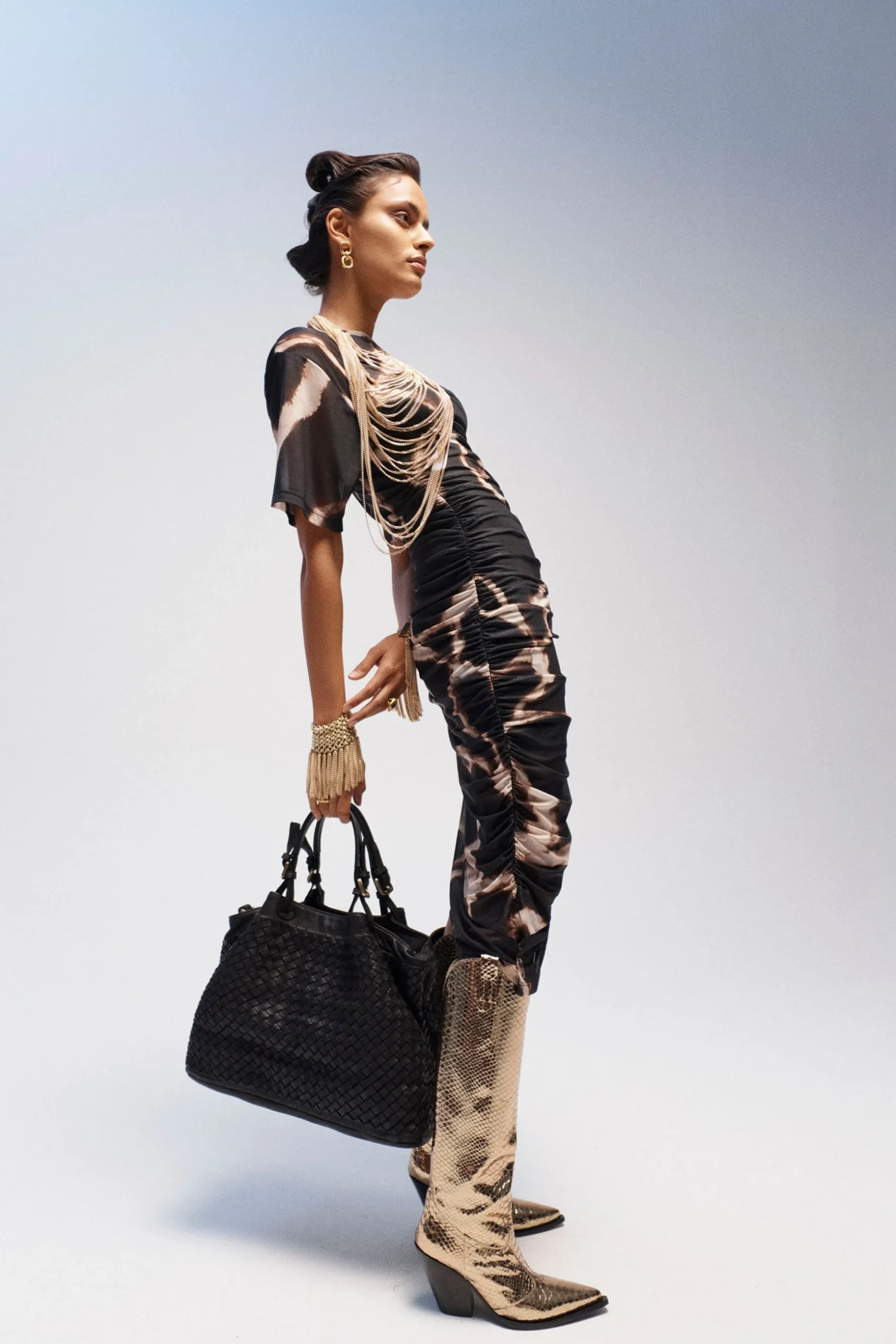 Husk SAGA DRESS - Print