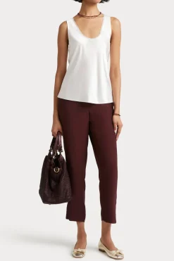 Husk Satin cami - Oyster