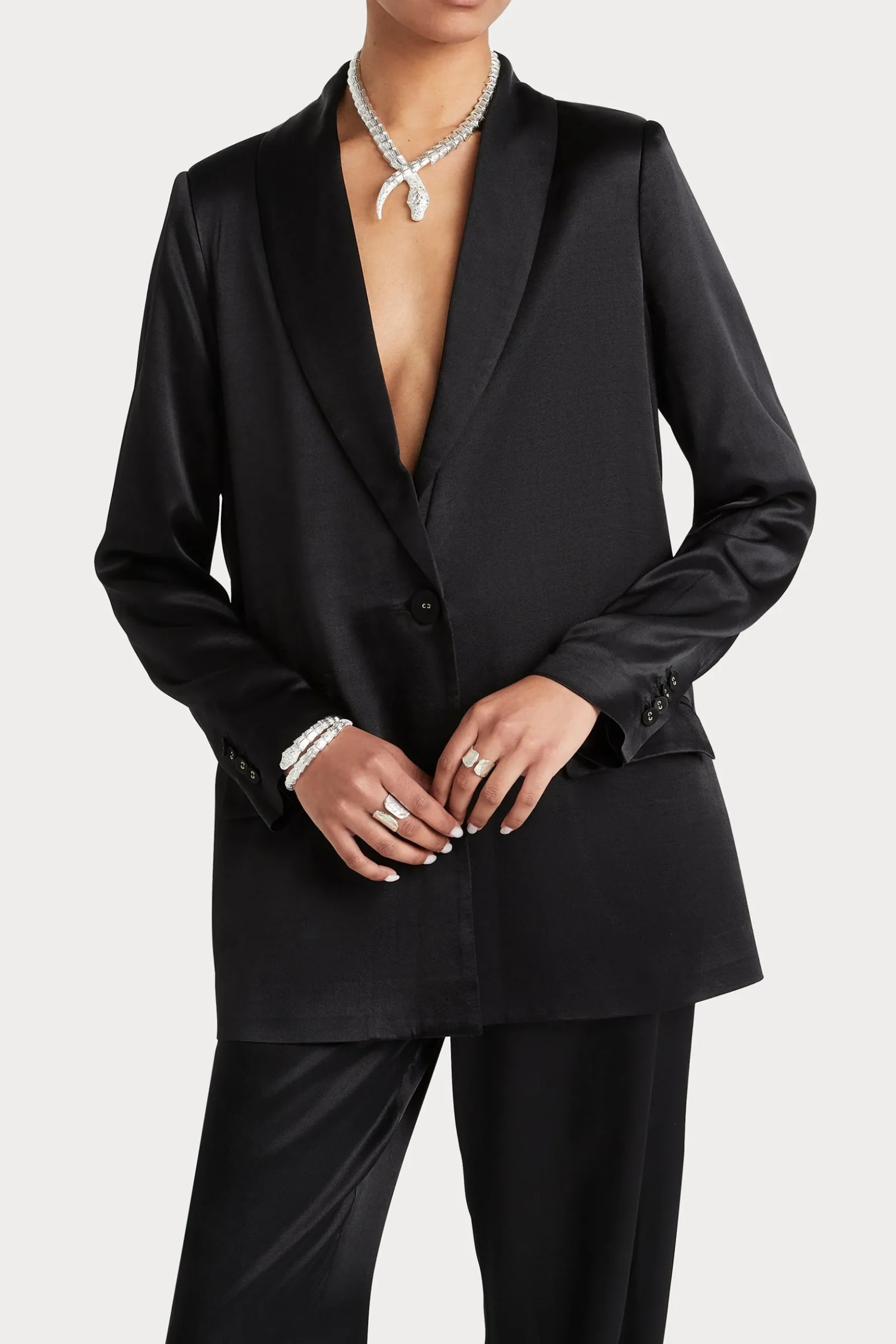 Husk SIENNA BLAZER - Black