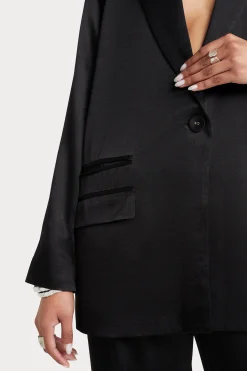 Husk SIENNA BLAZER - Black