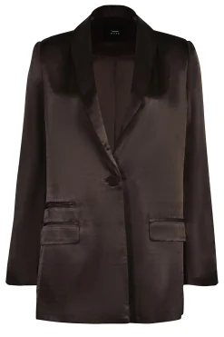 Husk SIENNA BLAZER - Chocolate