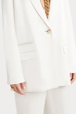 Husk SIENNA BLAZER - Oyster