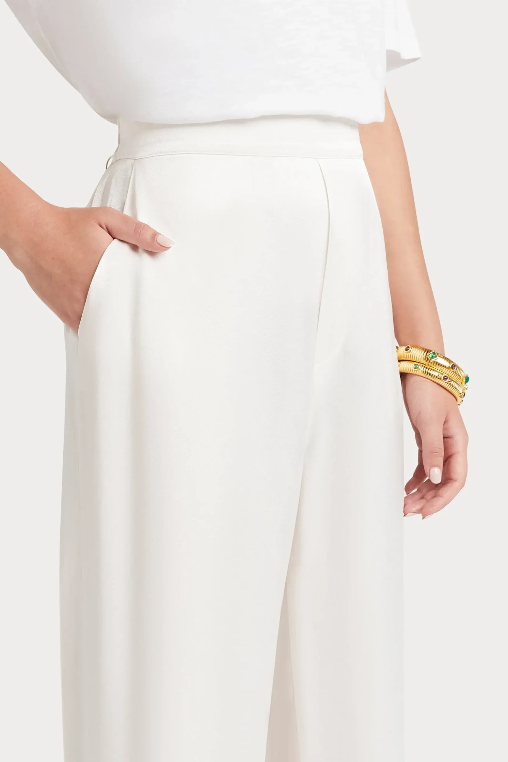 Husk SIENNA PANT - Oyster