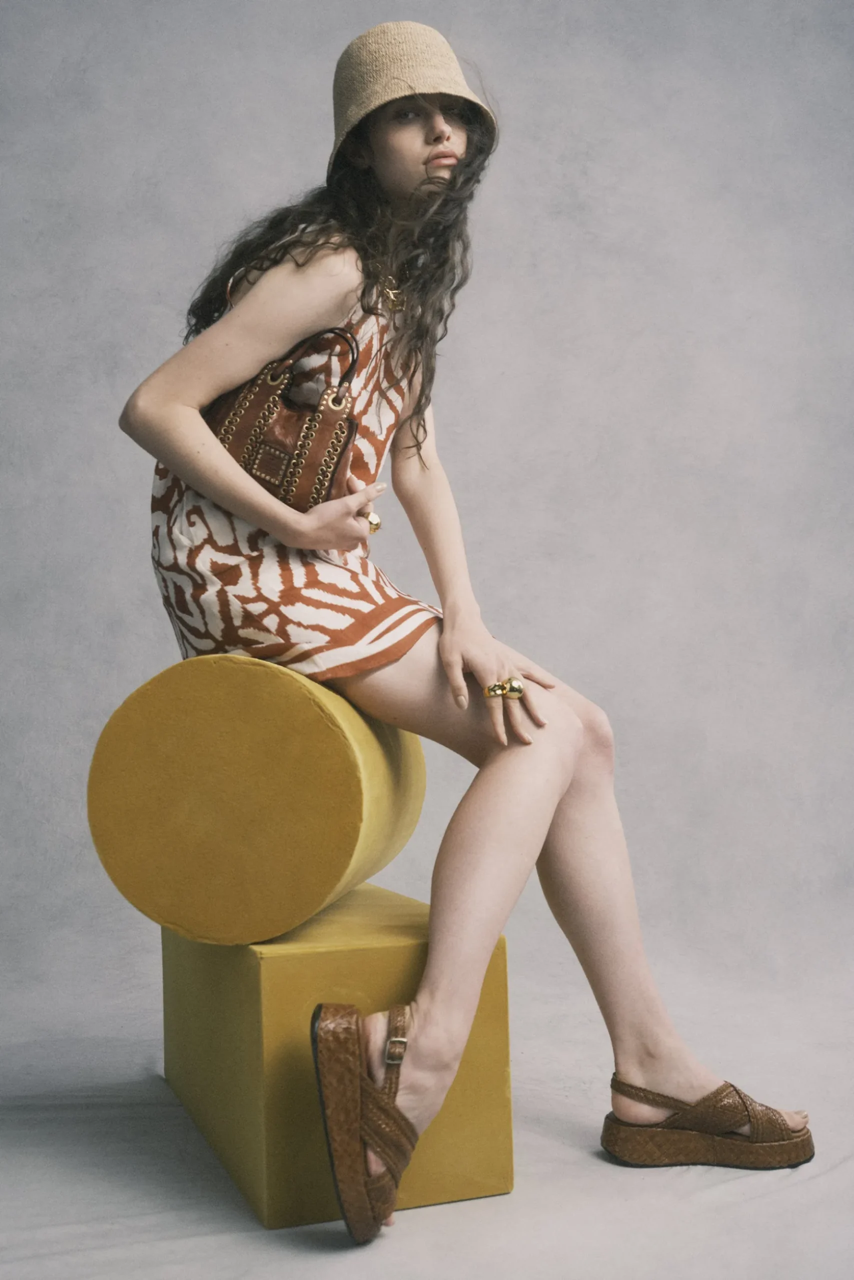 Husk SOFIE SANDAL - Toffee