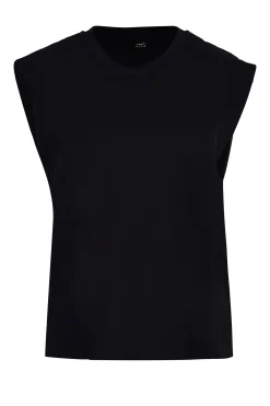 Husk Tailored tank - Black