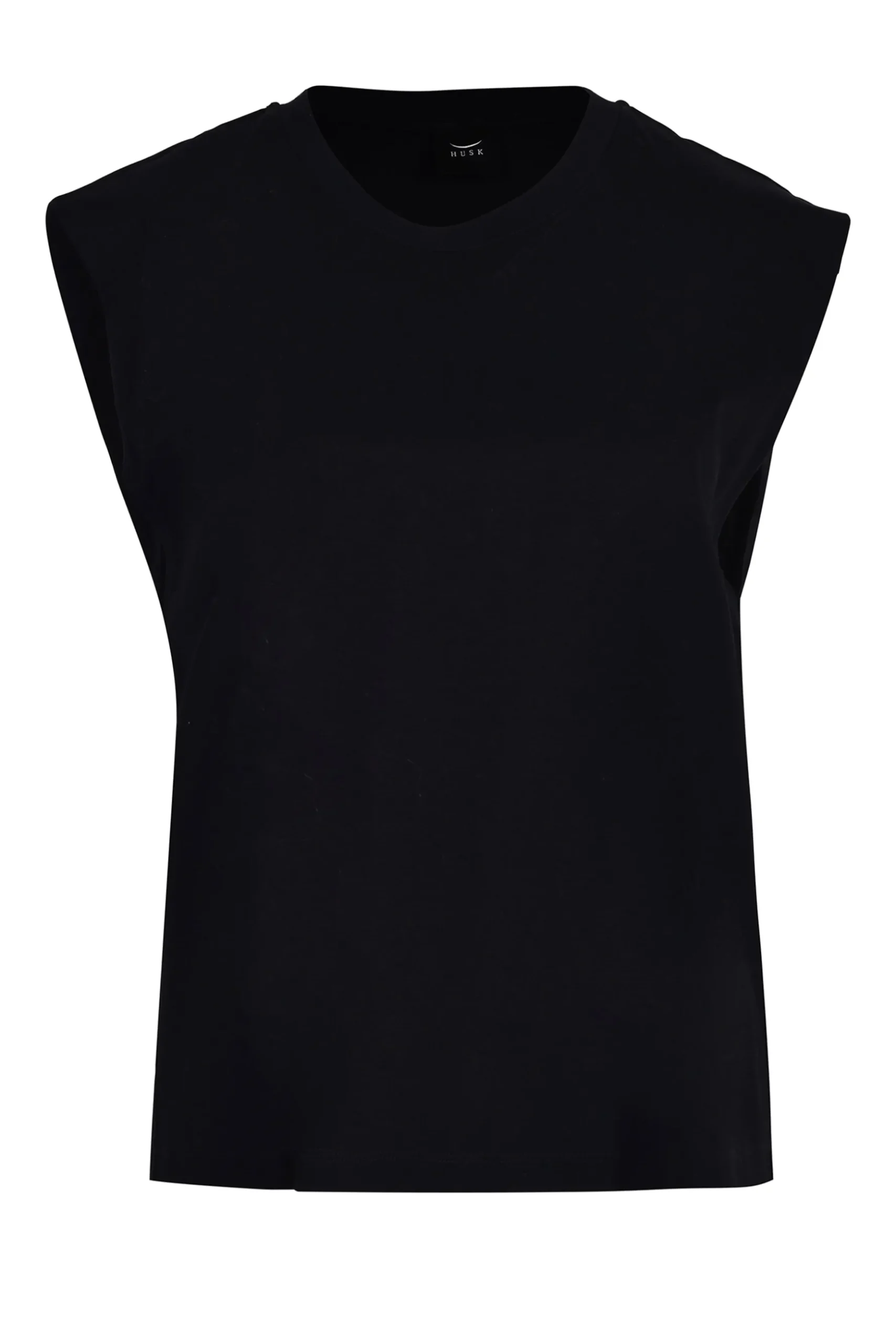 Husk Tailored tank - Black