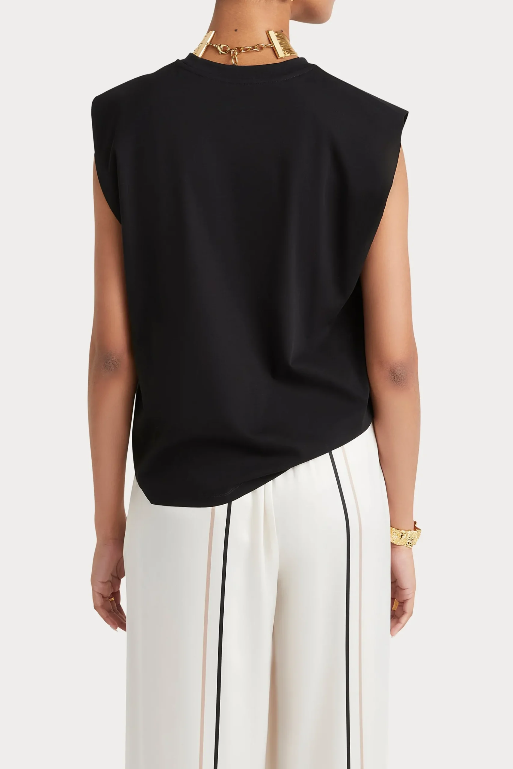 Husk Tailored tank - Black
