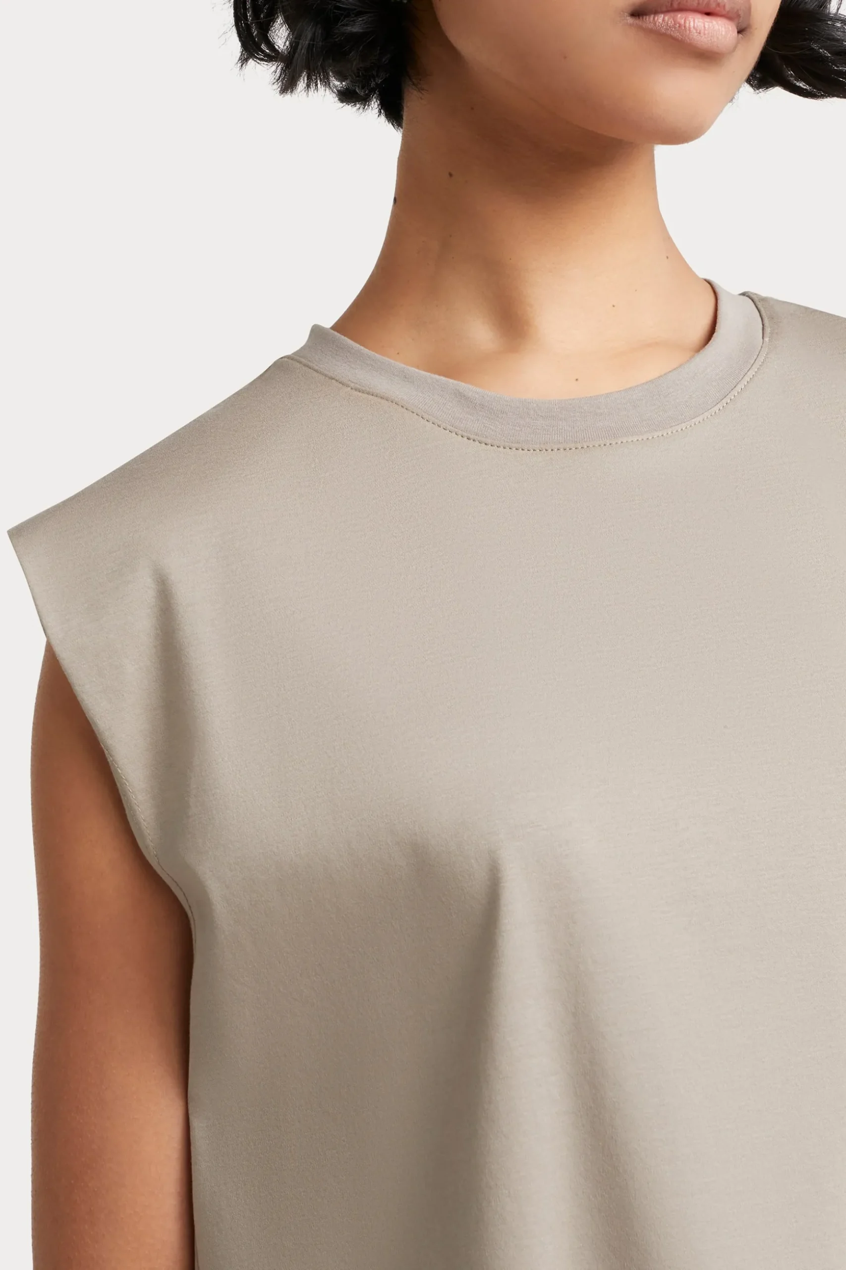 Husk Tailored tank - Khaki