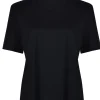 Husk Tailored tee - Black
