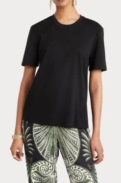 Husk TAILORED TEE - Black