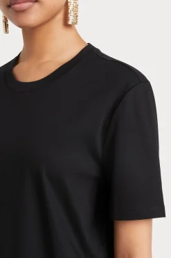 Husk TAILORED TEE - Black