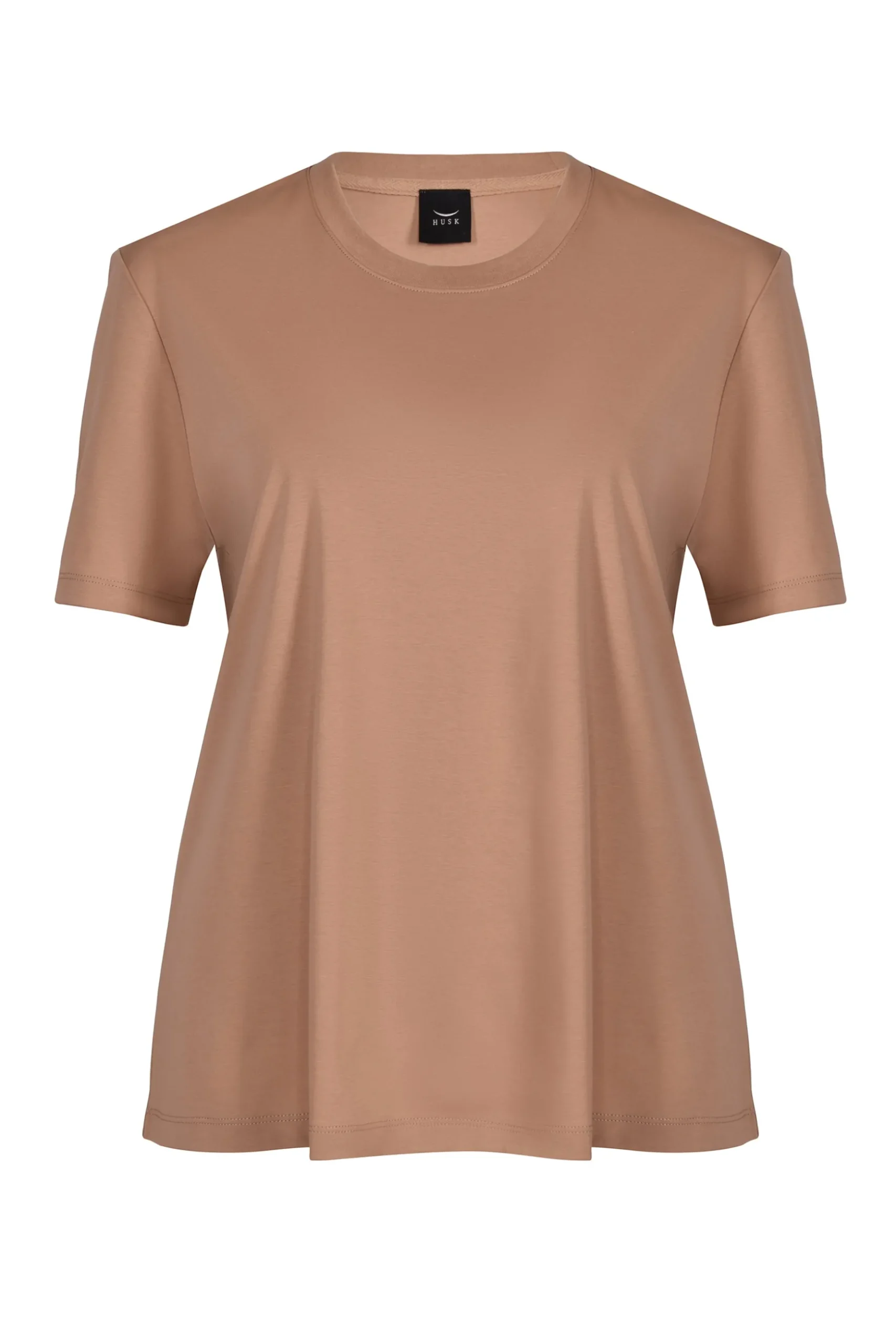 Husk TAILORED TEE - Mocha