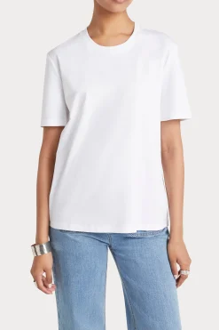 Husk TAILORED TEE - White