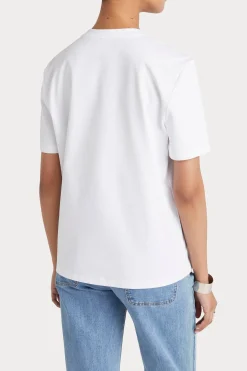 Husk TAILORED TEE - White