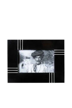 Husk Textured Frame - Black