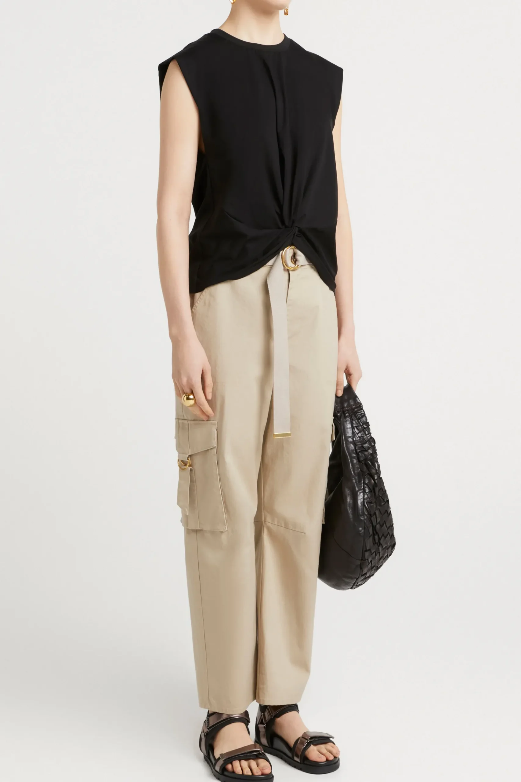 Husk Twist tank - Black