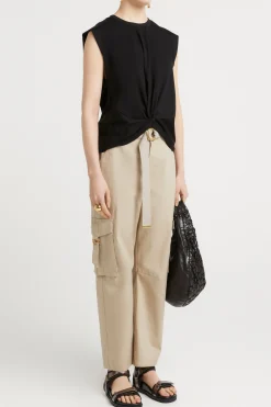 Husk Twist tank - Black