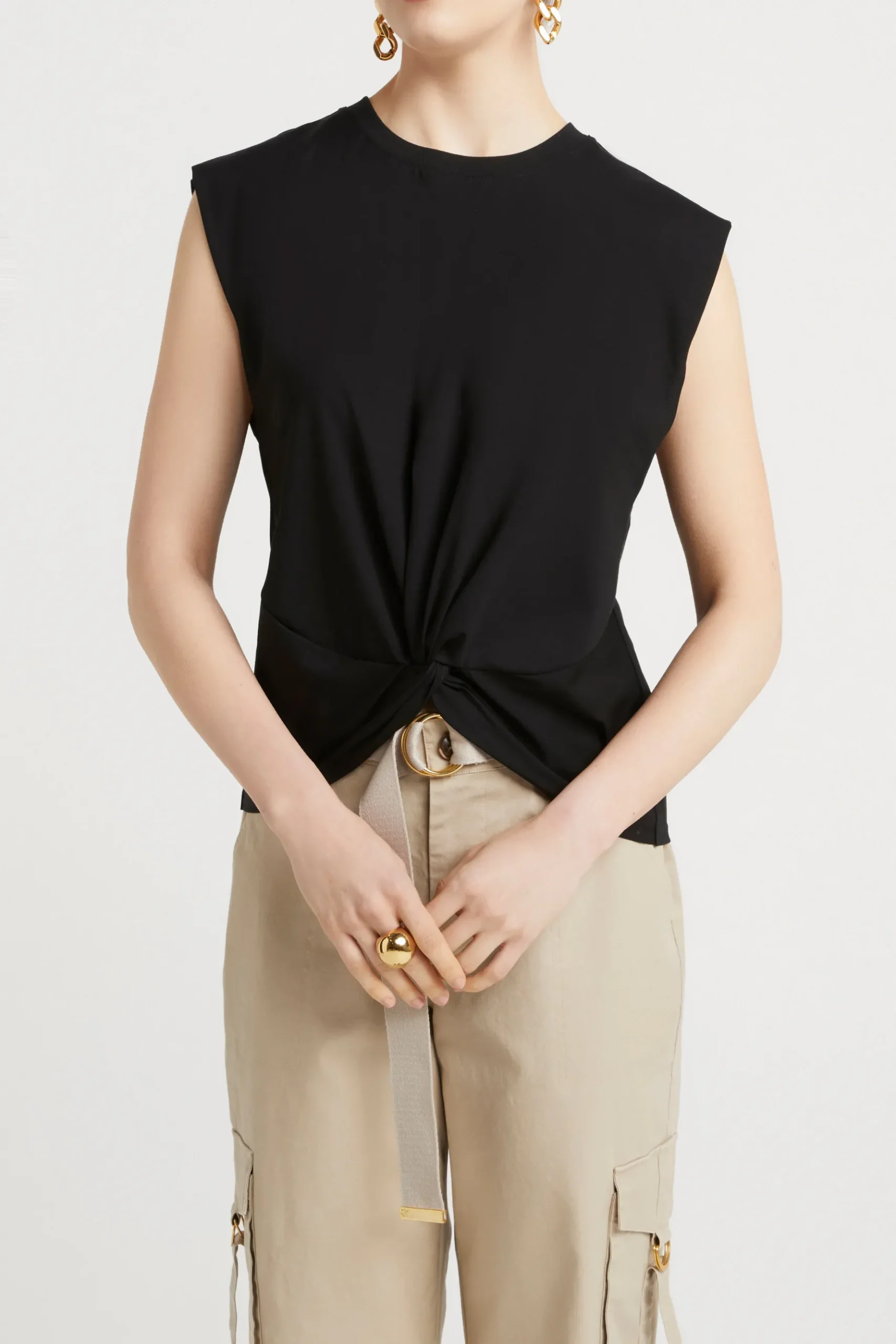 Husk Twist tank - Black