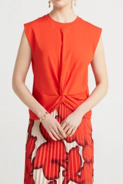 Husk Twist tank - Red