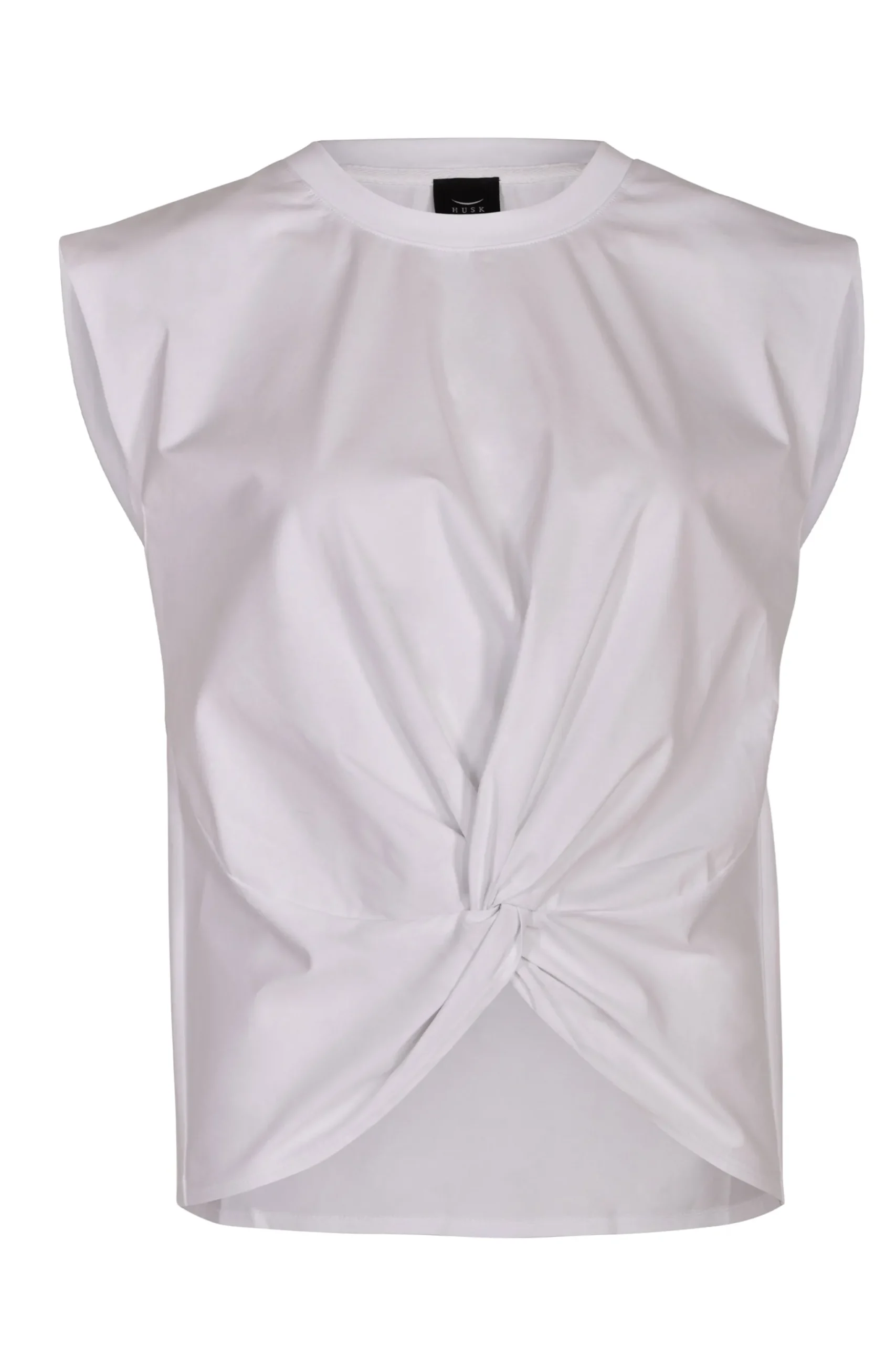 Husk Twist tank - White