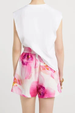 Husk Twist tank - White