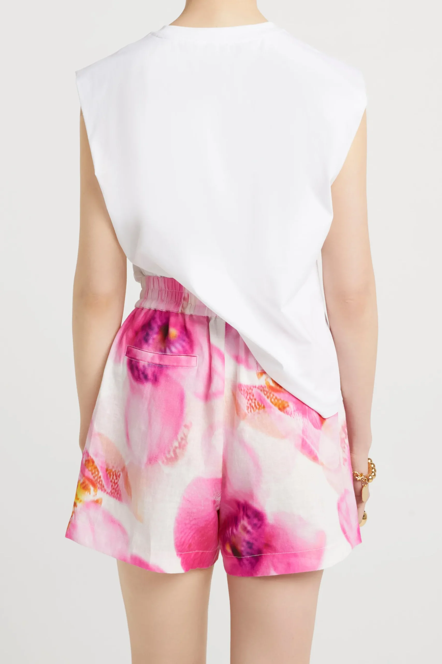 Husk Twist tank - White