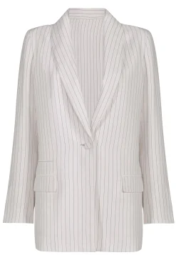 Husk Uma Blazer - Stripe