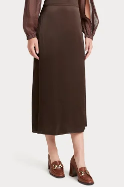 Husk UMA SKIRT - Chocolate