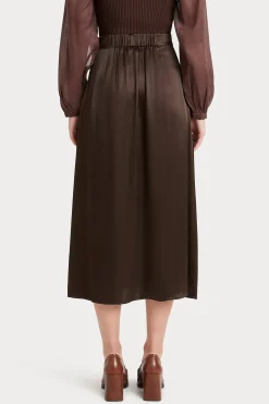 Husk UMA SKIRT - Chocolate