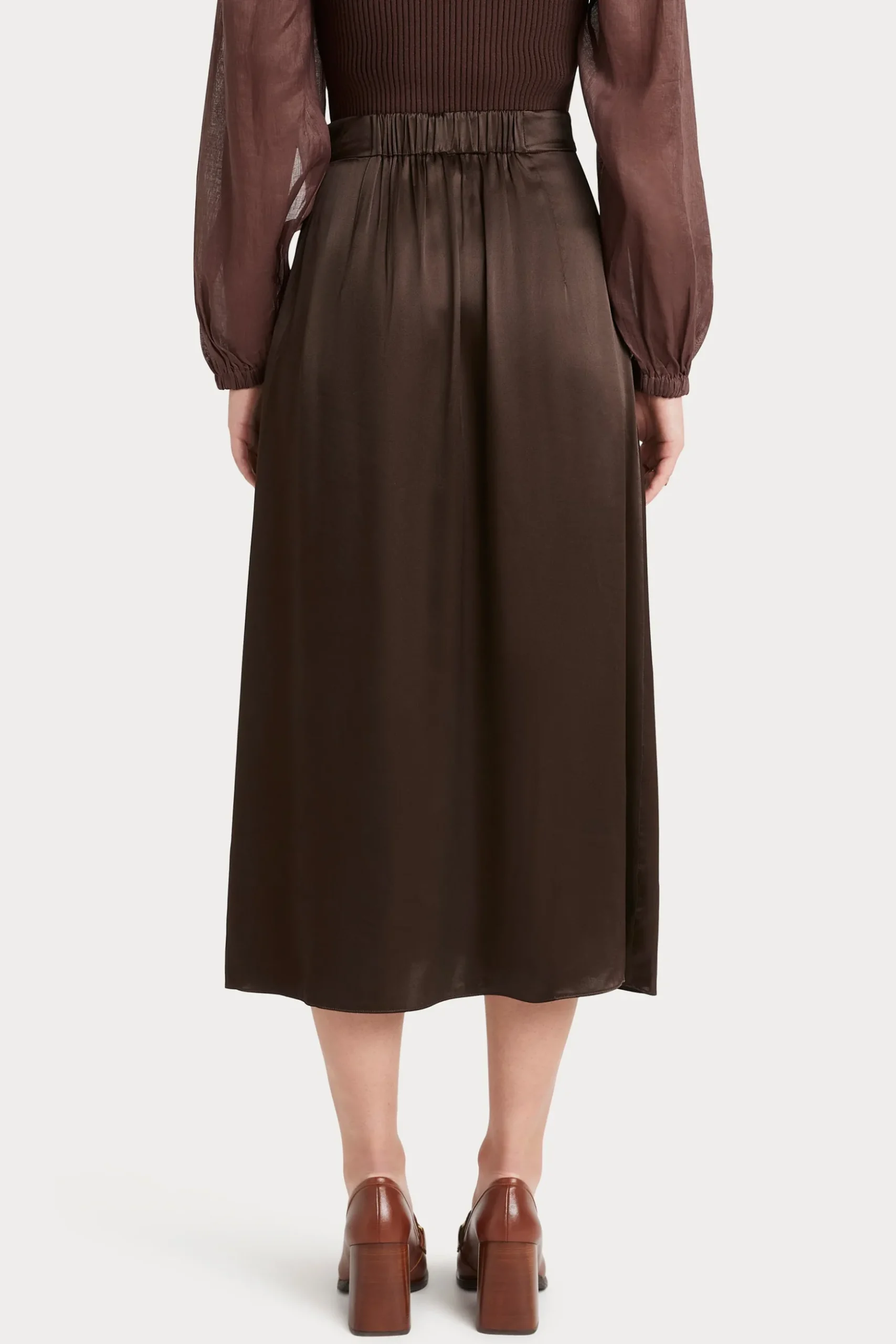 Husk UMA SKIRT - Chocolate