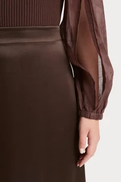 Husk UMA SKIRT - Chocolate