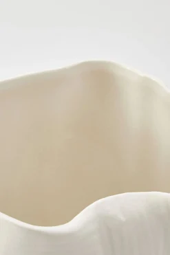 Husk Umi Vase - Ivory