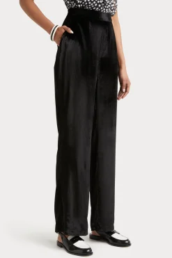 Husk Velvet pant - Black