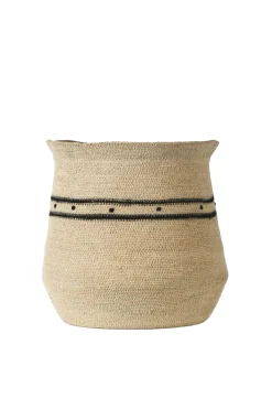 Husk Woven Basket - Natural