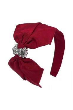 Jennifer Ouellette Lina Headband - Red