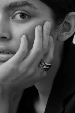 Jenny Bird Ola Ring - Silver & Gold