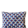Les Ottomans Double Cushion - Blue