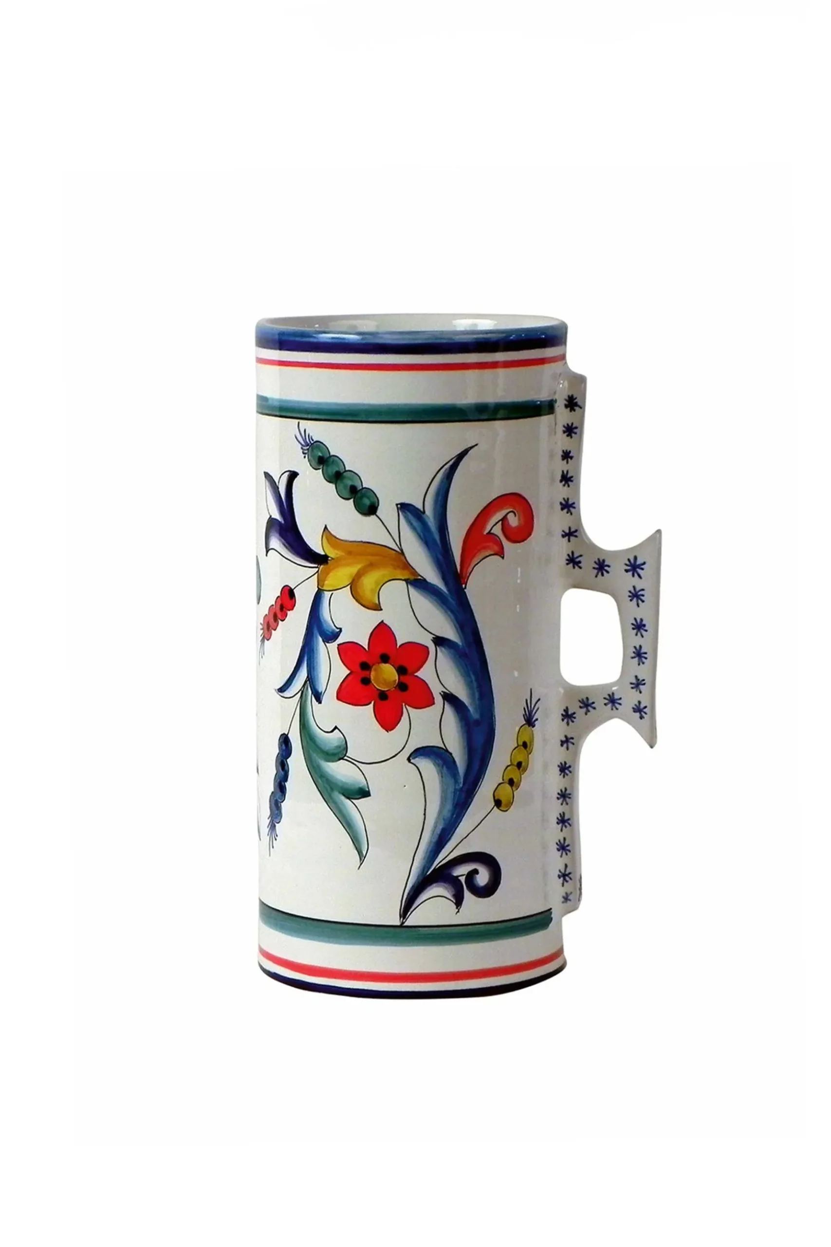 Les Ottomans Floral Jug - Blue