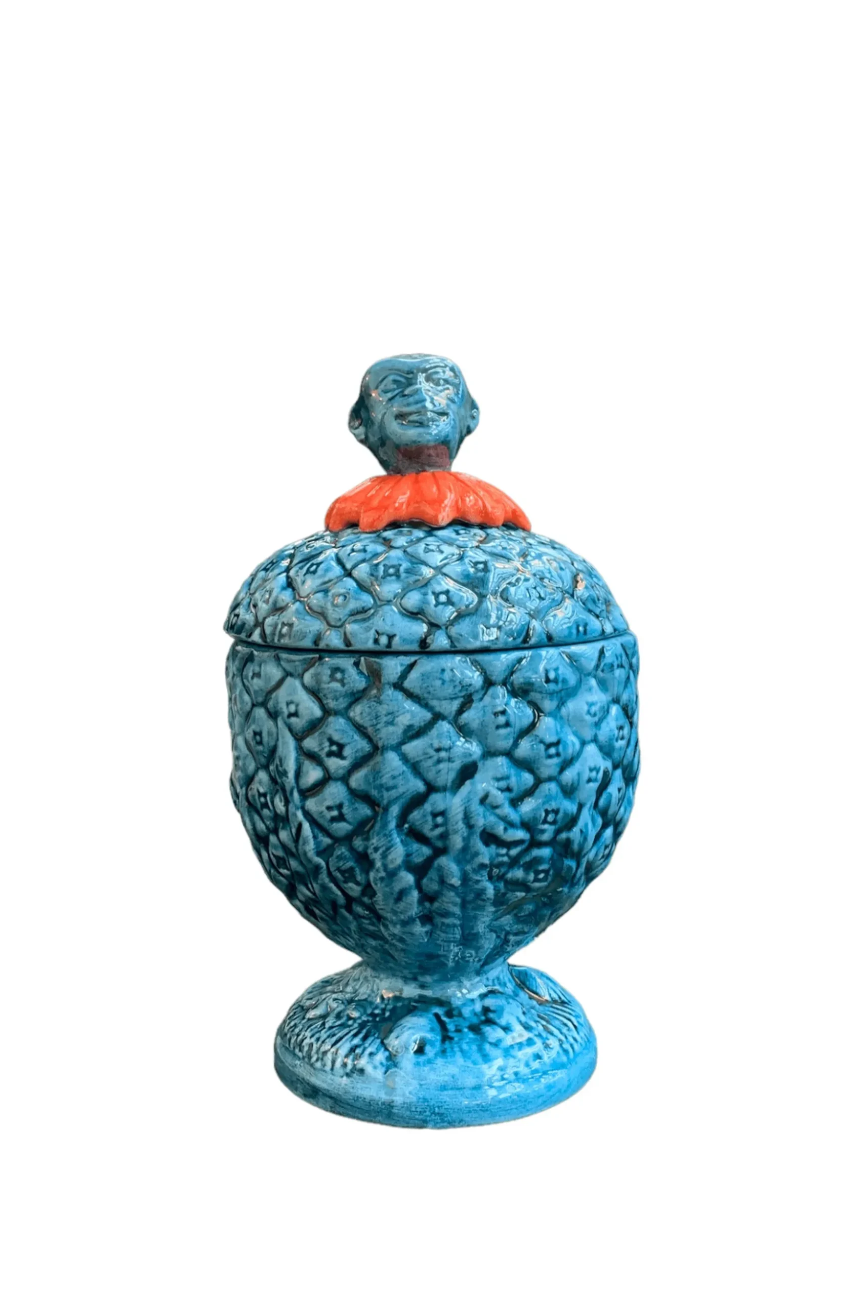 Les Ottomans Monkey Box - Blue