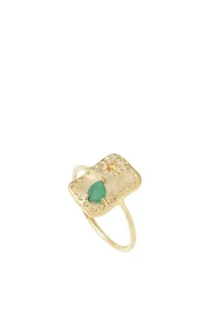 Louise Hendricks Farah Ring - Gold