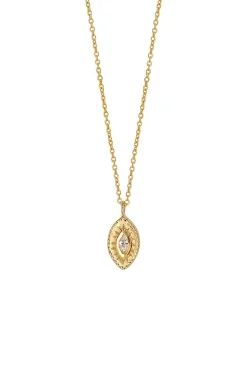 Louise Hendricks Pillar Necklace - Gold