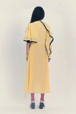 Lovebirds Blossom Dress - Lemon