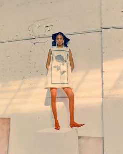 Lovebirds Katya Dress - Ivory