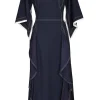 Lovebirds Magnolia Dress - Navy
