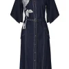 Lovebirds Minster Dress - Indigo