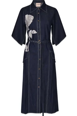 Lovebirds Minster Dress - Indigo