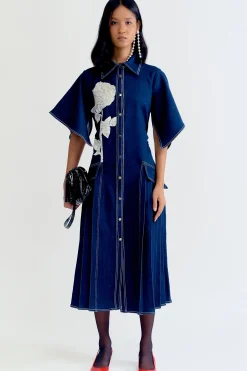 Lovebirds Minster Dress - Indigo