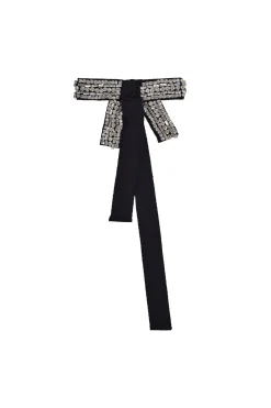 Madiso Robbie Brooch - Black