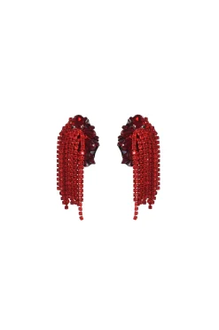 Madiso Rose Earring - Red