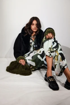 Maria La Rosa Burgeois Bag - Military